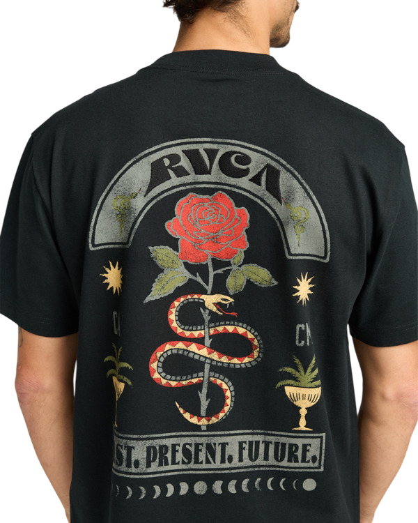 T-shirt Rvca Roses Poster