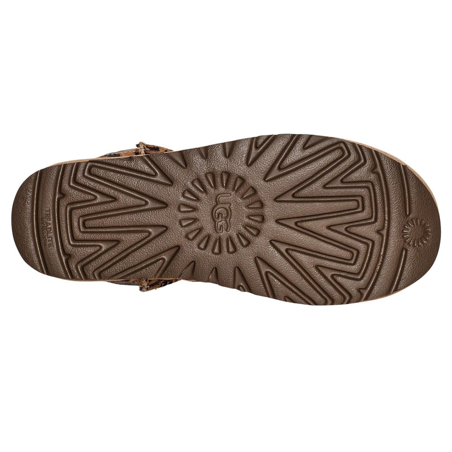 Ugg Classic Ultra Mini Castanhas com Padrão