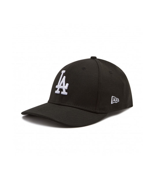 New Era Black LA Cap with White Logo