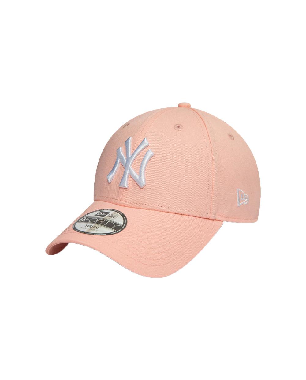 New Era Pink Cap with White Logo