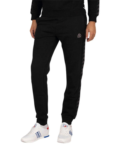 Kappa Pants Banda Alanz Black and Grey