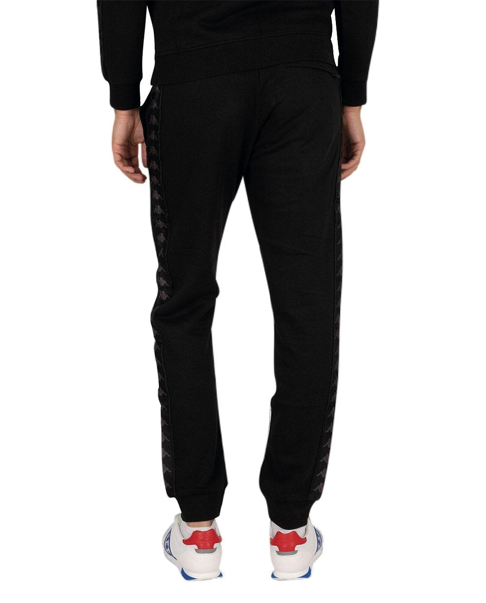 Kappa Pants Banda Alanz Black and Grey