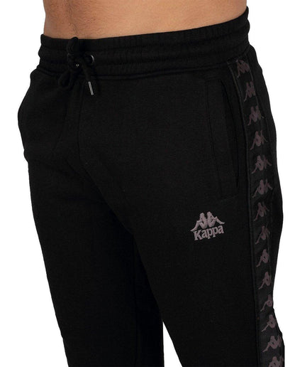 Kappa Pants Banda Alanz Black and Grey