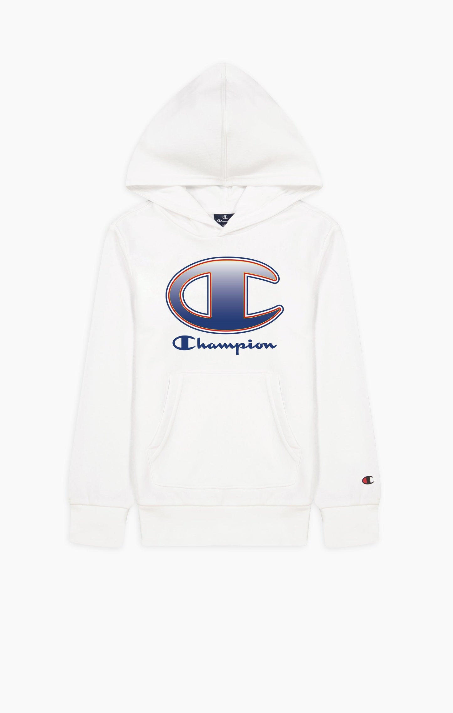 Hoodie Champion Branco com Logótipo