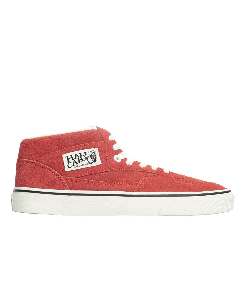 Vans Orange and White Half-Cab