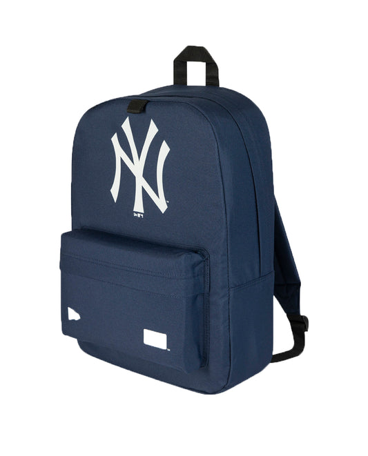 New Era Navy Blue Backpack with White