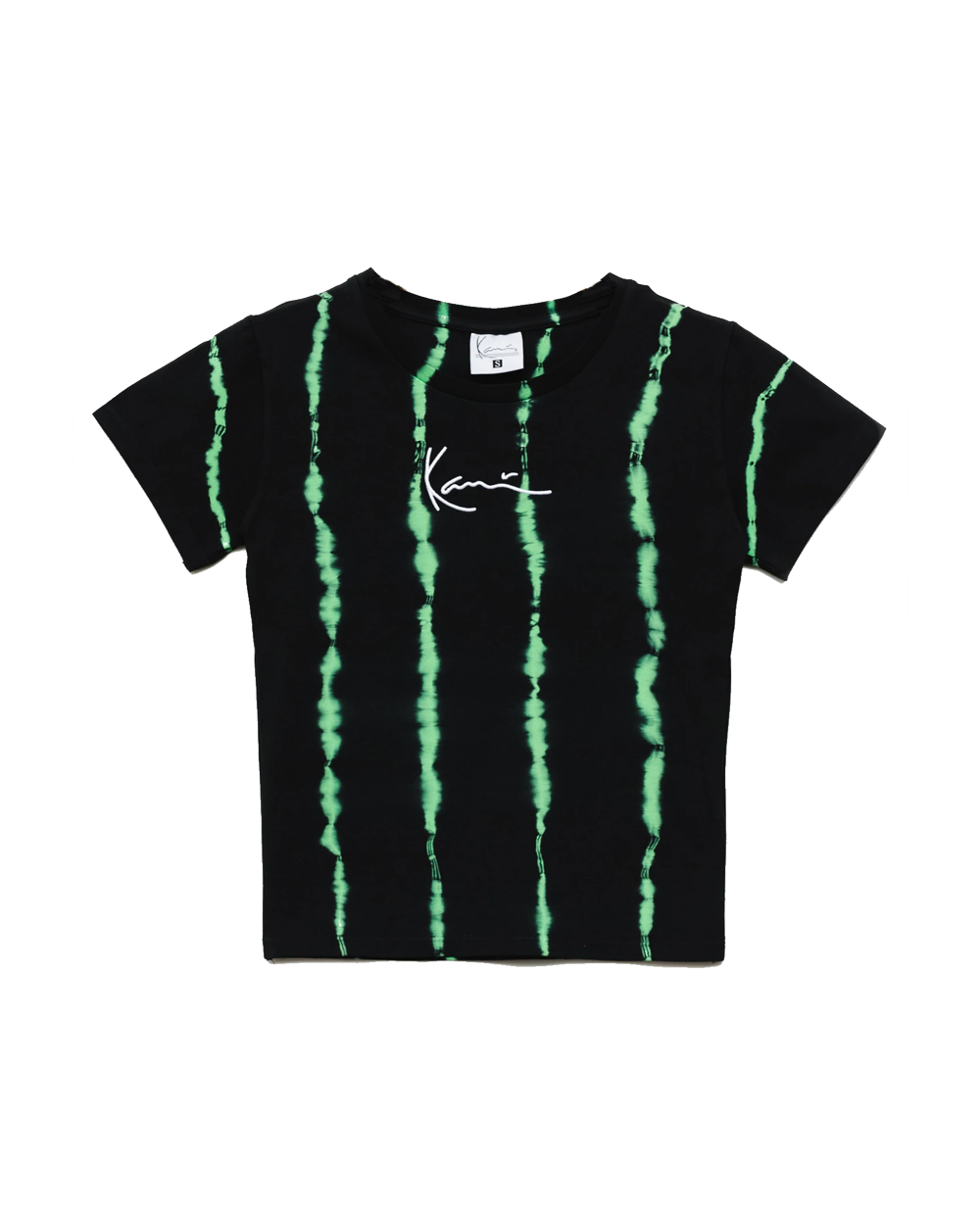 T-Shirt Karl Kani Preta com Verde