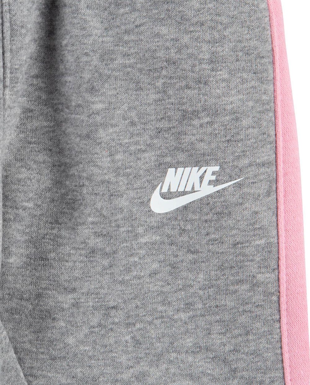 Fato de Treino Nike Cinzento com Branco e Rosa