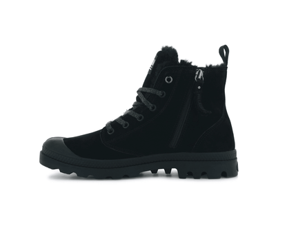 Palladium Pampa Hi Zip Pretas