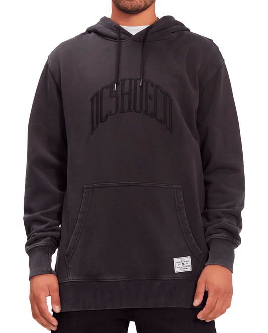 Hoodie DC Shoes Preta Manchada