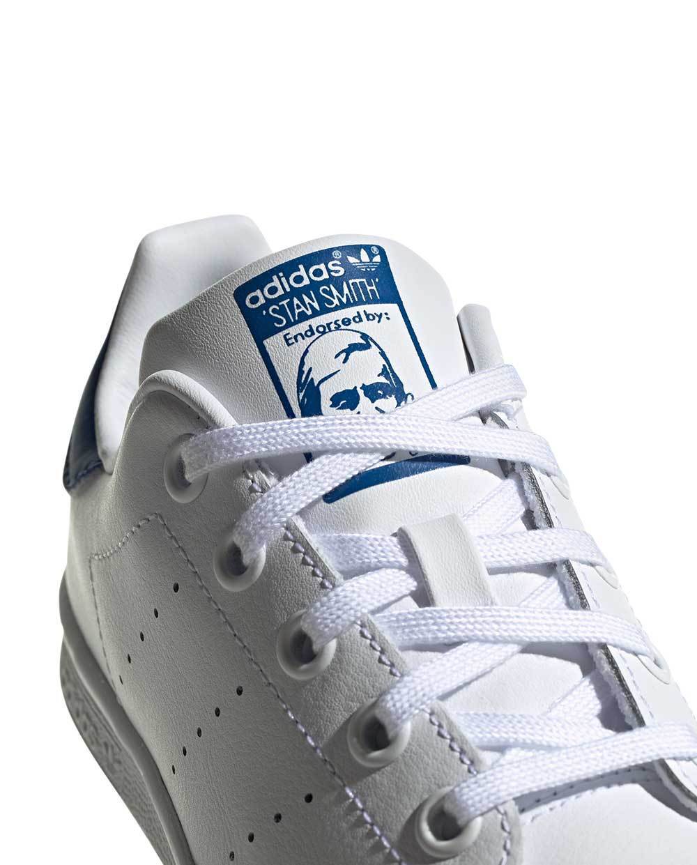Adidas Stan Smith White with Blue