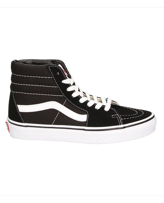 Vans SK8- Hi Pretas com Risca Branca