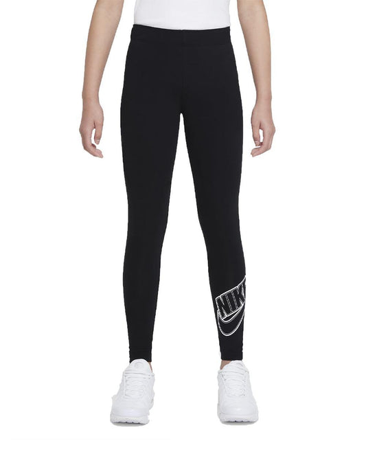 Nike Leggings Pretas com Branco