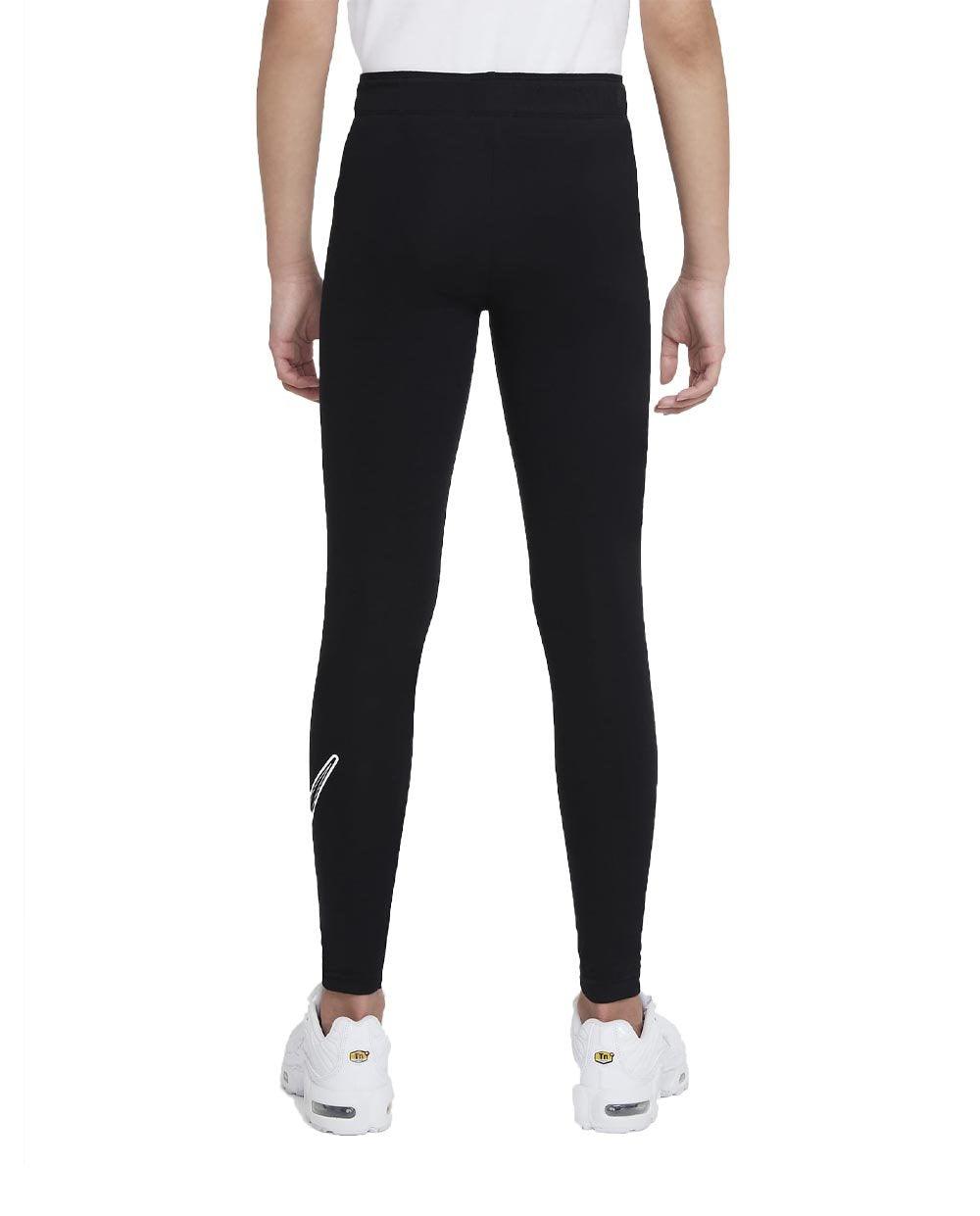 Nike Leggings Pretas com Branco