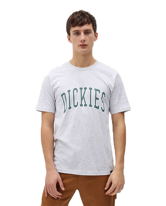 T-Shirt Dickies Cinza com Logotipo