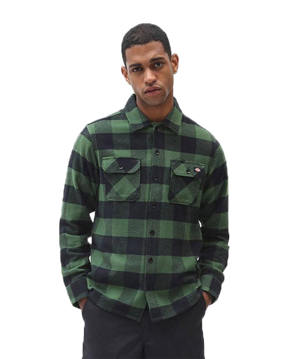 Camisa Dickies Verde com Preto