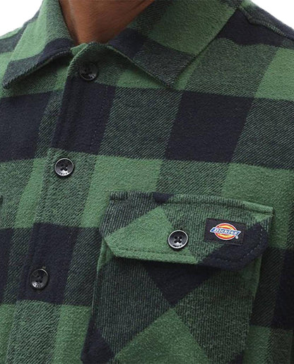 Camisa Dickies Verde com Preto