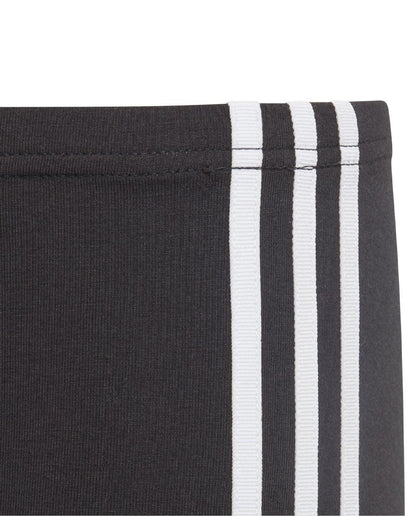 Adidas Leggings Black with Black Stripes