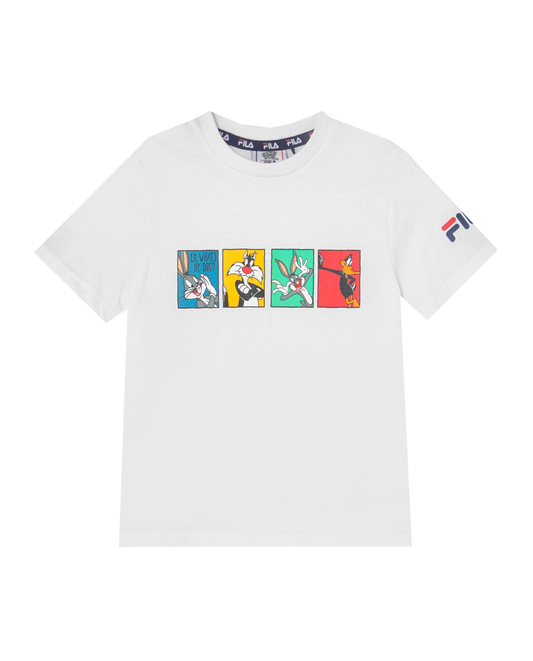 T-Shirt Fila Branca Looney Tunes