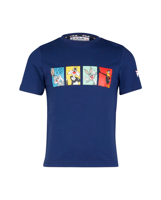 T-Shirt Fila Azul Marinho Looney Tunes