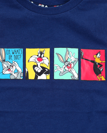 T-Shirt Fila Azul Marinho Looney Tunes