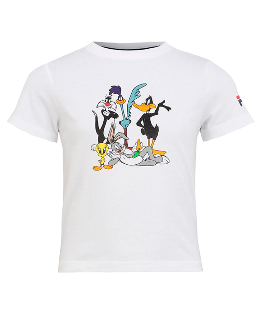 T-Shirt Fila Branca Looney Tunes