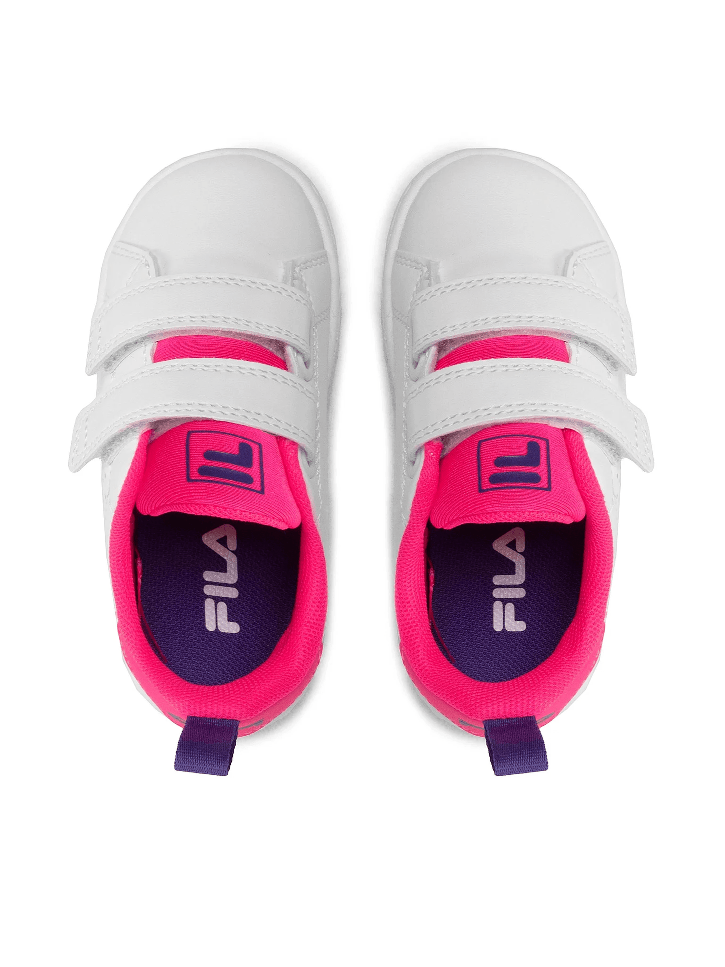 Fila Crosscourt 2 Brancas com Rosa