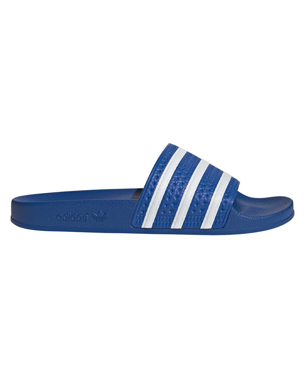 Adidas Adilette Blue and White