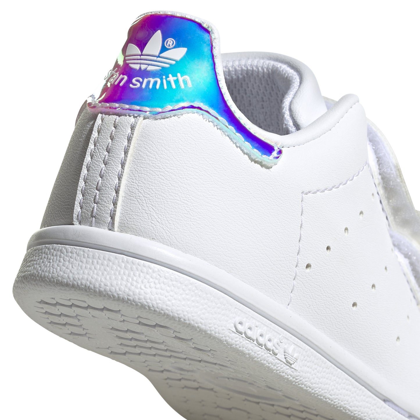 Adidas Stan Smith Brancas com Brilho e Velcro