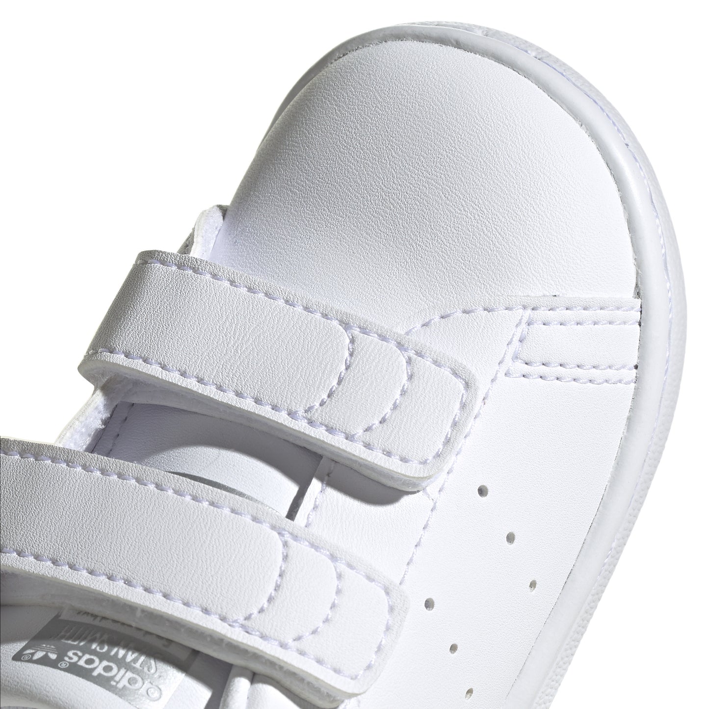 Adidas Stan Smith Brancas com Brilho e Velcro