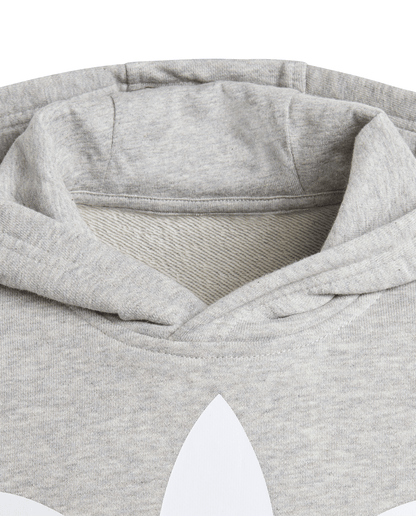 Grey and White Adidas Hoodie