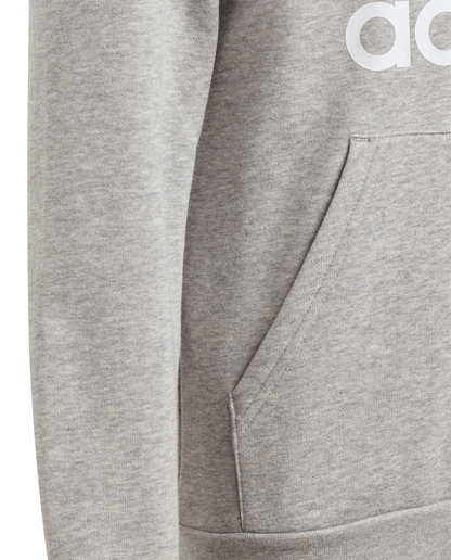 Grey and White Adidas Hoodie