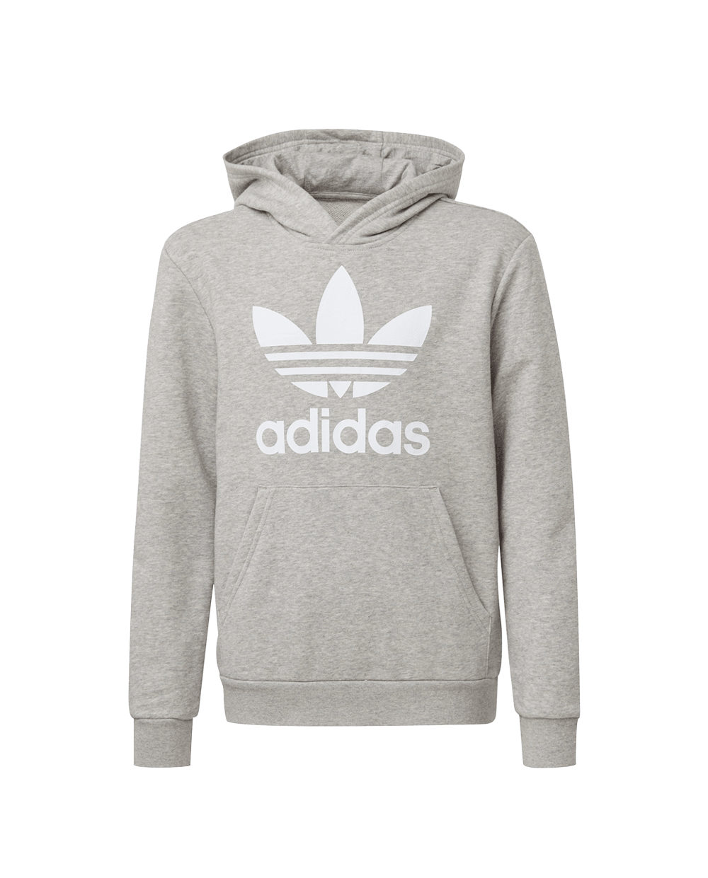 Grey and White Adidas Hoodie