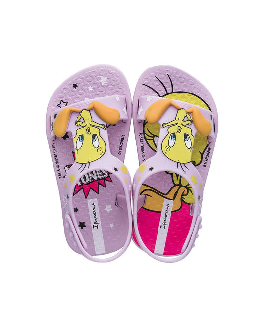 Ipanema Pink Looney Tunes Sandals