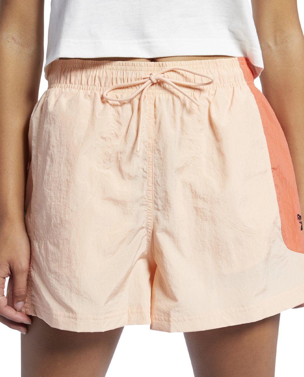 Reebok Orange Shorts with pockets