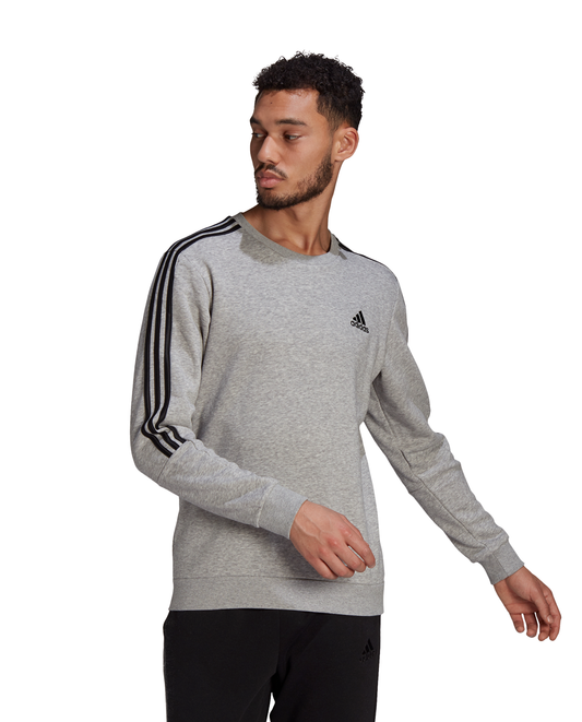Sweatshirt Adidas Cinza com Preto