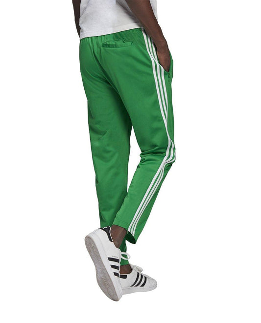 Adidas Green Pants with White Stripes