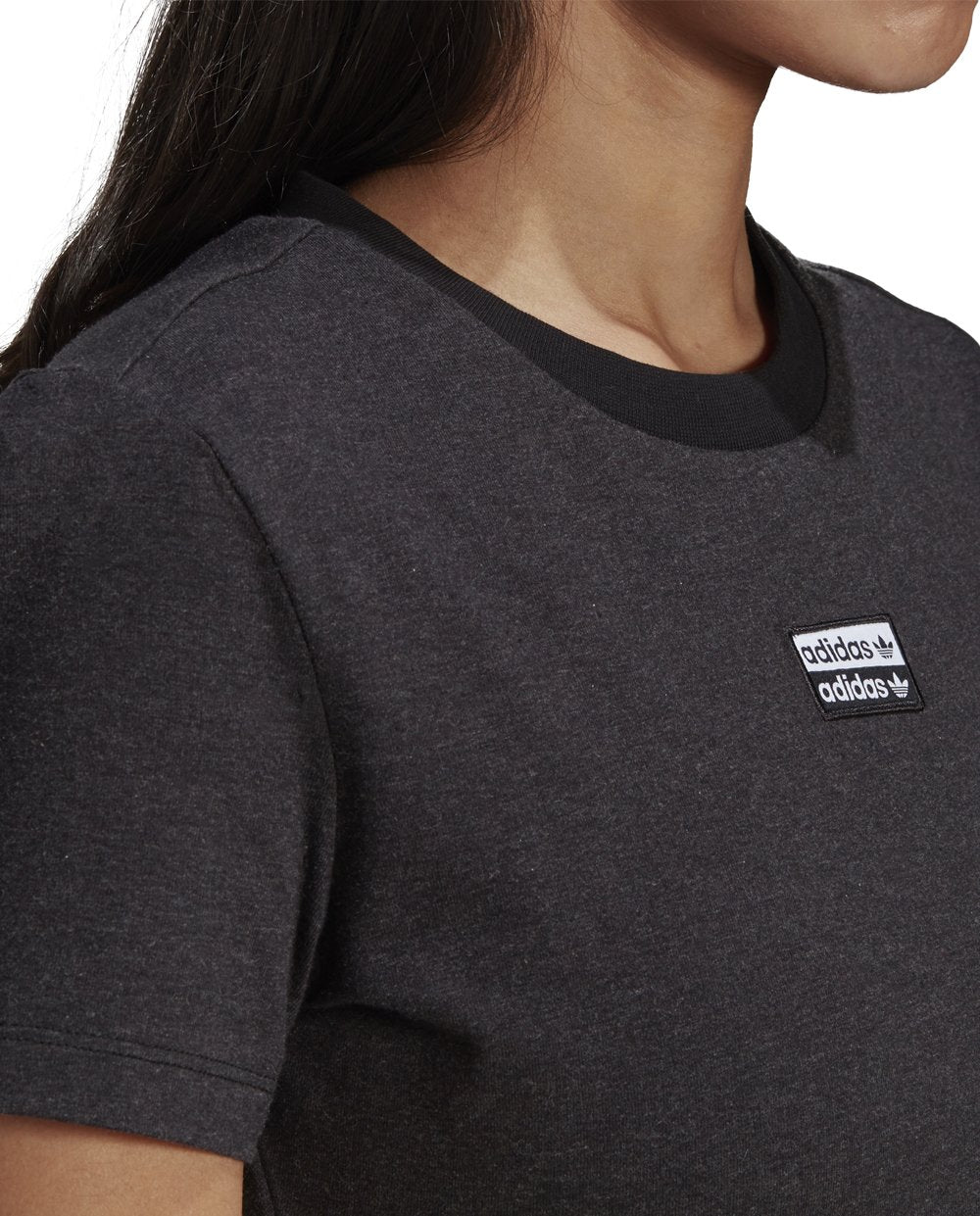 Adidas T-Shirt Preta com Logótipo