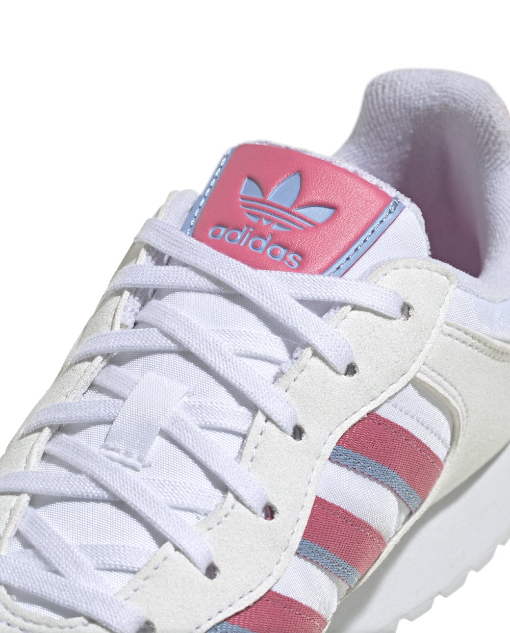 Adidas Special 21 Brancas com Rosa e Azul