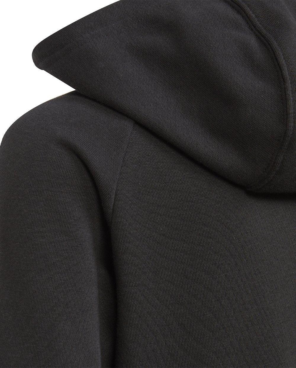 Adidas Black Hoodie with Colors