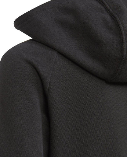 Adidas Black Hoodie with Colors