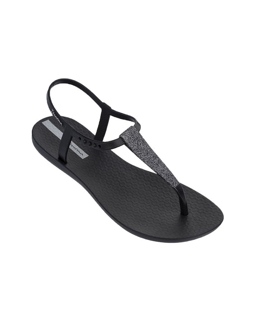 Ipanema Black with Glitter Class Top Sandals