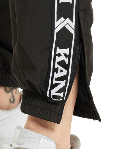 Calça Karl Kani Preto com Branco