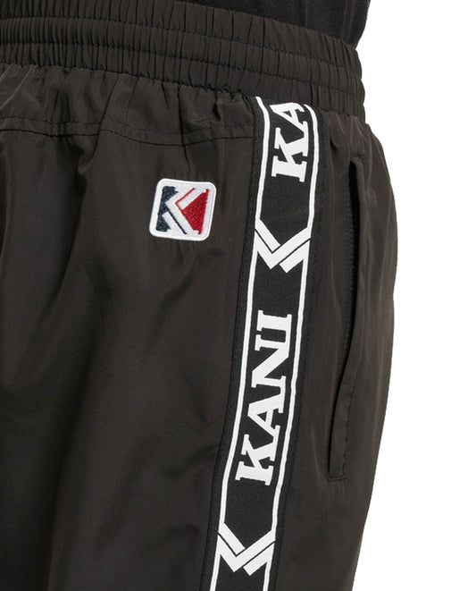 Calça Karl Kani Preto com Branco