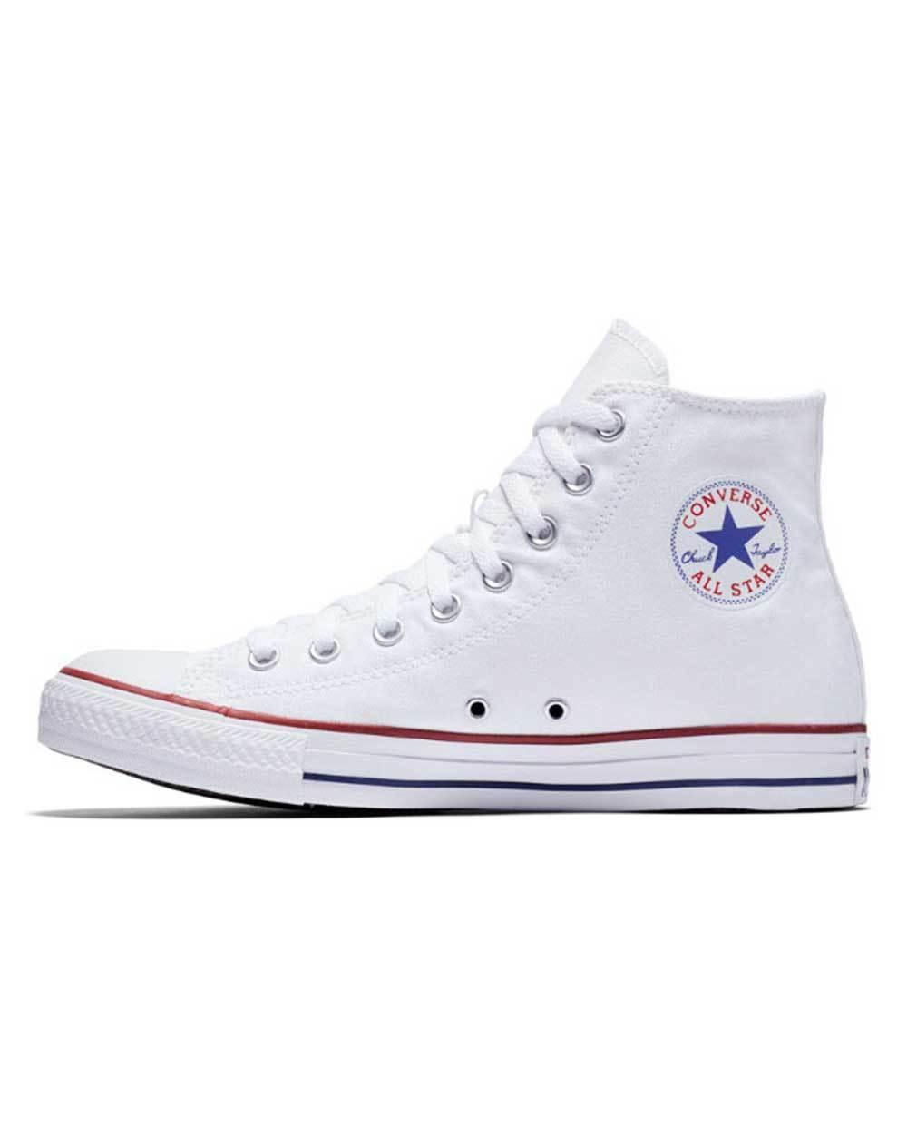 Converse All Star Cano Alto Brancas