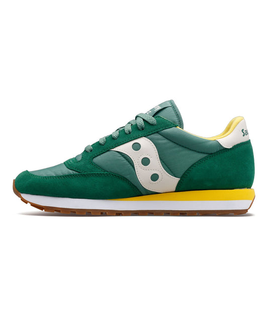Saucony Jazz Verdes com Branco e Amarelo