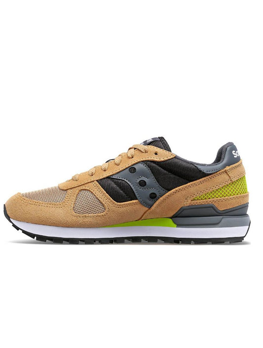 Saucony Shadow Original Khaki com Cinza