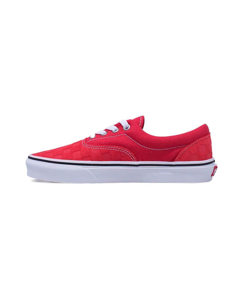 Vans Deboss Checkerboard Era Red