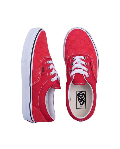 Vans Deboss Checkerboard Era Red