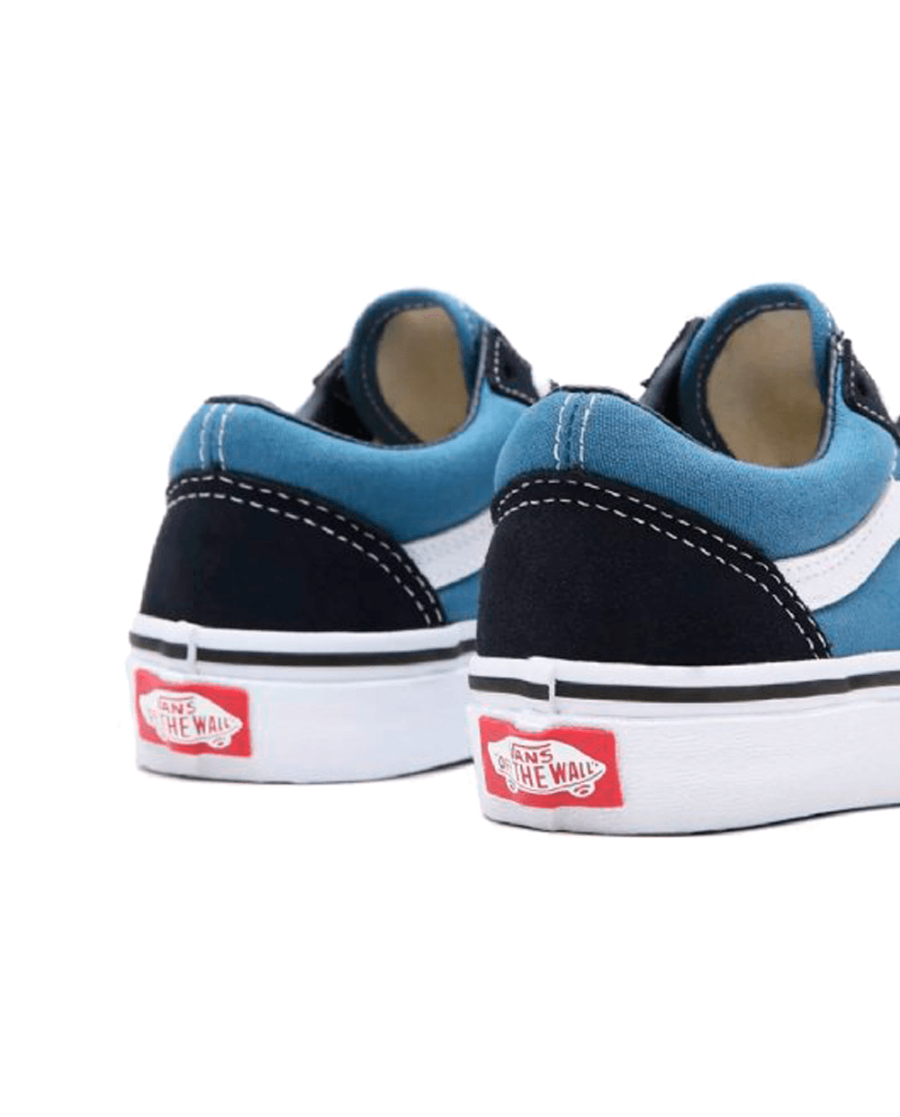 Vans Old Skool Azuis Marinho e Brancas